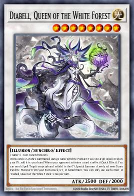Diabell, Reina del Bosque Blanco INFO-040