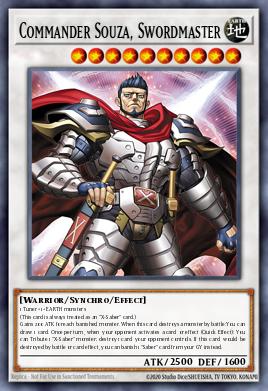 Commander Souza, Swordmaster L26D-X42