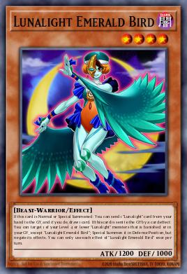 Pájaro Esmeralda de la Lunaluz