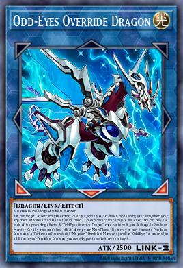 Odd-Eyes Override Dragon LAVD-O38