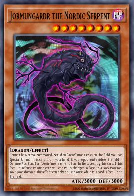Jormungardr la Serpiente Nórdica LC05-001