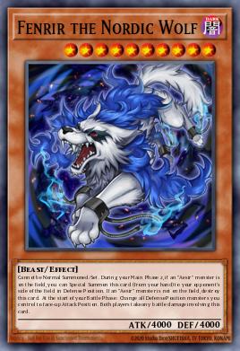 Fenrir el Lobo Nórdico LC05-002