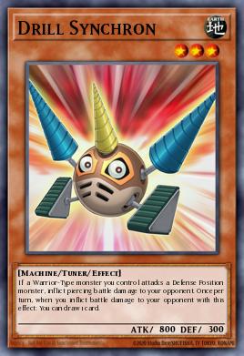 Taladro Sincrón LC5D-015, carta de Yu-Gi-Oh! de Legendary Collection 5D's Mega Pack