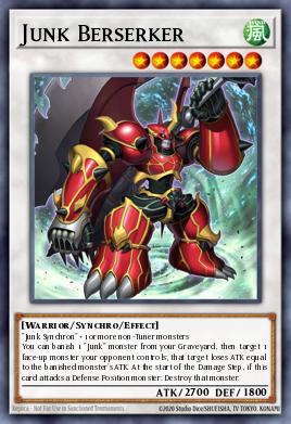 Berserker de Basura LC5D-043, carta de Yu-Gi-Oh! de Legendary Collection 5D's Mega Pack