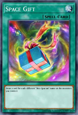 Regalo Espacial LCGX-104, carta de Yu-Gi-Oh! de Legendary Collection 2: The Duel Academy Years Mega Pack