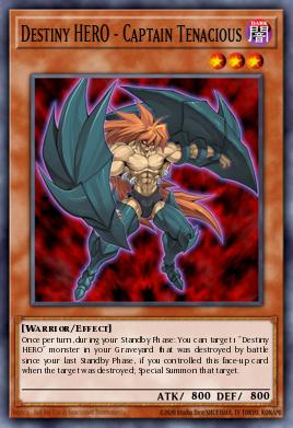 HÉROE del Destino - Captain Tenacious LCGX-123