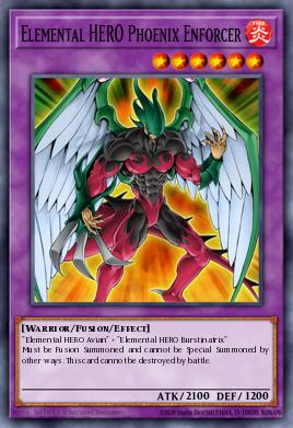HÉROE Elemental Phoenix Enforcer LCGX-138