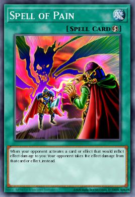 Conjuro de Dolor LCJW-128, carta de Yu-Gi-Oh! de Legendary Collection 4: Joey's World Mega Pack