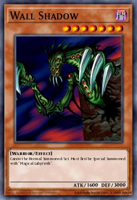 Muro de Sombra LCJW-229, carta de Yu-Gi-Oh! de Legendary Collection 4: Joey's World Mega Pack