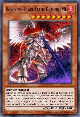 Horus el Dragón de la Llama Negra LV8 LCYW-199