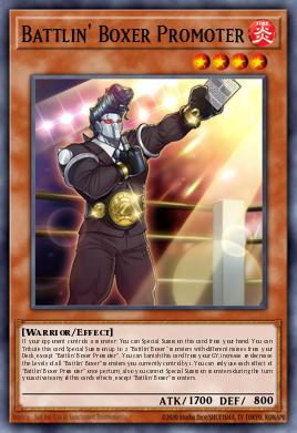 Boxeador Indómito Promotor LD10-034