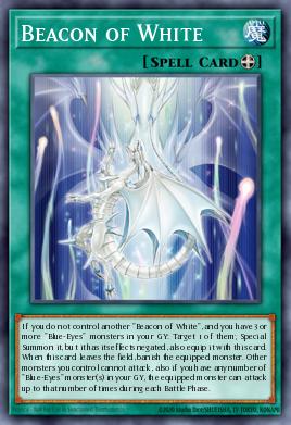 Faro de Blanco LDK2-K20, carta de Yu-Gi-Oh! de Legendary Decks II