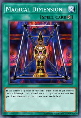 Dimensión Mágica LDK2-Y24, carta de Yu-Gi-Oh! de Legendary Decks II
