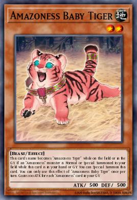 Tigre Bebé Amazoness LDS1-023