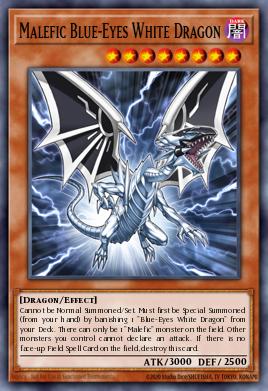 Malicioso Dragón Blanco de Ojos Azules LDS2-005, carta de Yu-Gi-Oh! de Legendary Duelists: Season 2