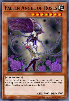 Ángel Caído de las Rosas LDS2-103, carta de Yu-Gi-Oh! de Legendary Duelists: Season 2