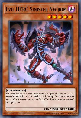 HÉROE Malvado Sinister Necrom LDS3-026