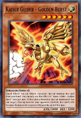 Planeador Kaiser - Explosión Dorada LDS3-136