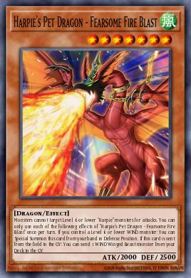 Dragón Mascota de Arpía - Aterrador Estallido de Fuego LDS3-138