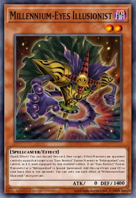 Ilusionista de los Milenarios Ojos LED2-001