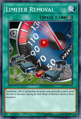 Quitar el Limitador LED2-049, carta de Yu-Gi-Oh! de Legendary Duelists: Ancient Millennium