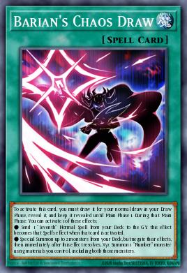 Robo Caótico de Barian LED9-005, carta de Yu-Gi-Oh! de Legendary Duelists: Duels From the Deep