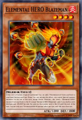 HÉROE Elemental Blazeman LEHD-A16