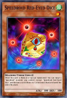 Velociroid Dado de Ojos Carmesí MAGO-099