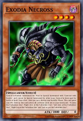 Exodia Necross MC2-003, carta de Yu-Gi-Oh! de Master Collection Volume 2