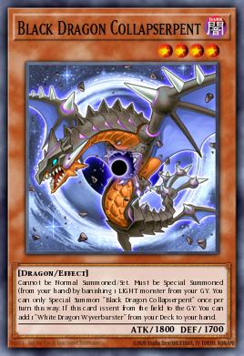 Dragón Negro Colapserpiente MGED-133