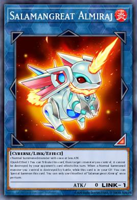 Salamangrande Almiraj MGED-144, carta de Yu-Gi-Oh! de Maximum Gold: El Dorado