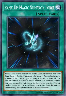 Magia de Subida de Rango Fuerza Númeron MP14-101