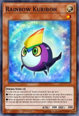 Kuriboh Arcoíris MP14-188, carta de Yu-Gi-Oh! de 2014 Mega-Tin Mega Pack