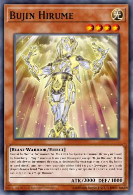 Bujin Hirume MP15-017, carta de Yu-Gi-Oh! de 2015 Mega-Tin Mega Pack