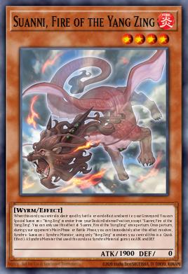 Suanni, Fuego de los Yang Zing