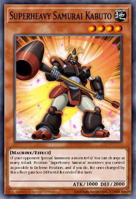 Samurai Superpesado Kabuto MP15-132