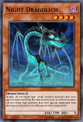 Dragoliche Nocturna MP15-153, carta de Yu-Gi-Oh! de 2015 Mega-Tin Mega Pack