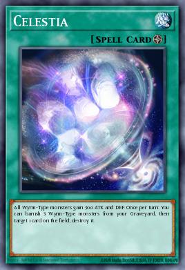 Celestia MP15-175, carta de Yu-Gi-Oh! de 2015 Mega-Tin Mega Pack