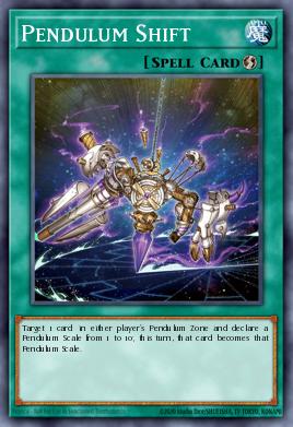 Movimiento del Péndulo MP15-235, carta de Yu-Gi-Oh! de 2015 Mega-Tin Mega Pack