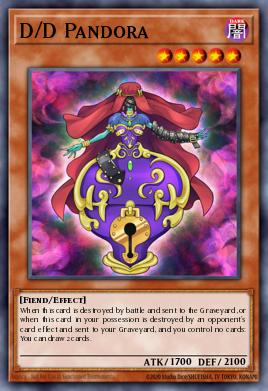 D/D Pandora MP16-057, carta de Yu-Gi-Oh! de 2016 Mega-Tin Mega Pack