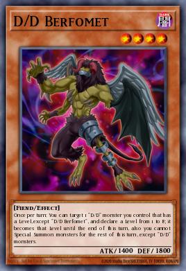 D/D Berfomet MP16-113, carta de Yu-Gi-Oh! de 2016 Mega-Tin Mega Pack