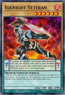 Veterano Caballerígneo MP16-131, carta de Yu-Gi-Oh! de 2016 Mega-Tin Mega Pack