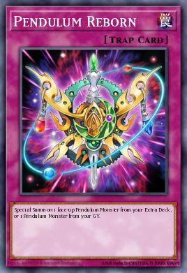 Péndulo Renacido MP16-229, carta de Yu-Gi-Oh! de 2016 Mega-Tin Mega Pack