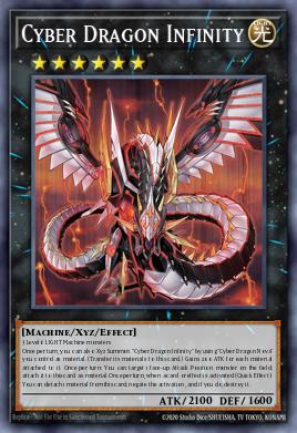 Ciber Dragón del Infinito MP16-237, carta de Yu-Gi-Oh! de 2016 Mega-Tin Mega Pack
