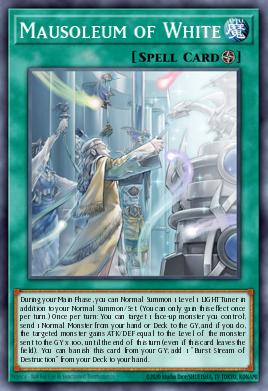 Mausoleo de Blanco MP17-030, carta de Yu-Gi-Oh! de 2017 Mega-Tin Mega Pack