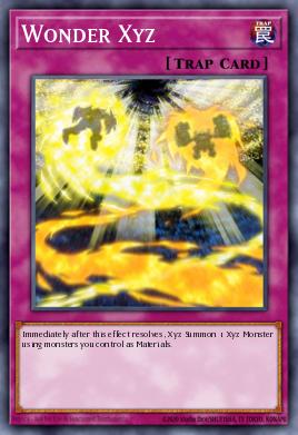 Maravilla Xyz MP17-042, carta de Yu-Gi-Oh! de 2017 Mega-Tin Mega Pack