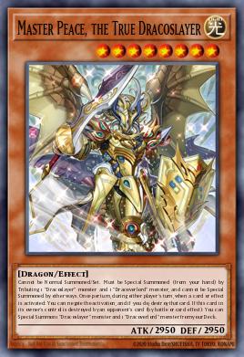 Máster Paz, el Verdadero Dracoasesino MP17-075, carta de Yu-Gi-Oh! de 2017 Mega-Tin Mega Pack