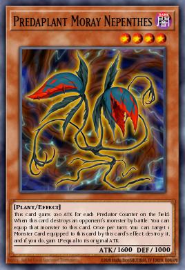 Predaplanta Nepenthes Morena MP17-132, carta de Yu-Gi-Oh! de 2017 Mega-Tin Mega Pack