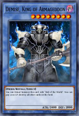 Demise, Rey del Armagedón MP18-232