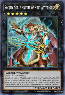 Noble Caballero Sagrado del Rey Artorigus NKRT-038